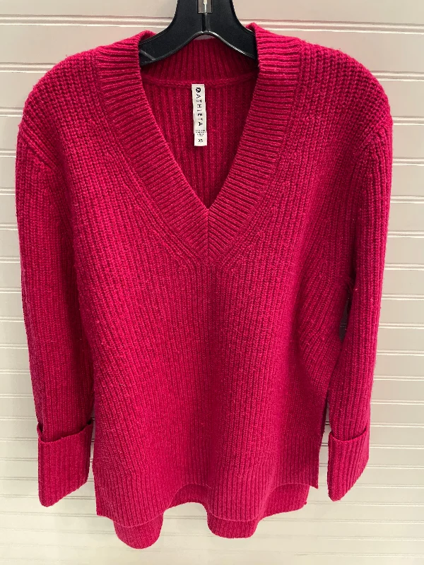 Women's Ukrainian Wool SweatersSweater By Athleta In Pink, Size: Xs