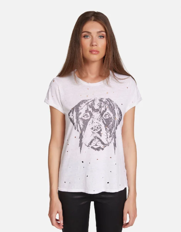 Women's Blouse for SchoolBess Lightning Rottweiler