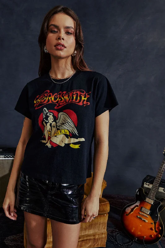 Women's Blouse for HolidayAerosmith Angel Tee