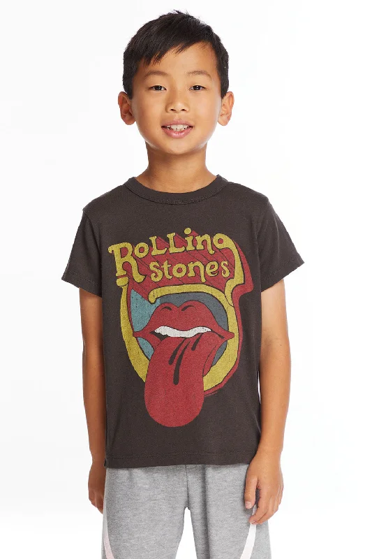 Women's Blouse with Gathered SleevesRolling Stones Retro Logo Boys Tee