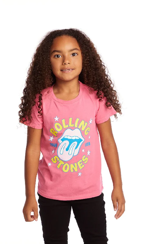 Women's Silk BlouseRolling Stones Tour 1978 Girls Tee