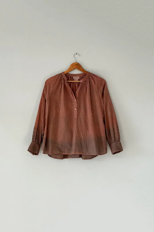 Women's Blouse with TasselsM.PATMOS x I DYE FOR U Foster Shirt - Ombre