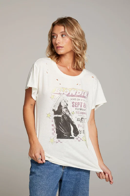 Women's Blouse with Boat CollarBlondie New York City Tee