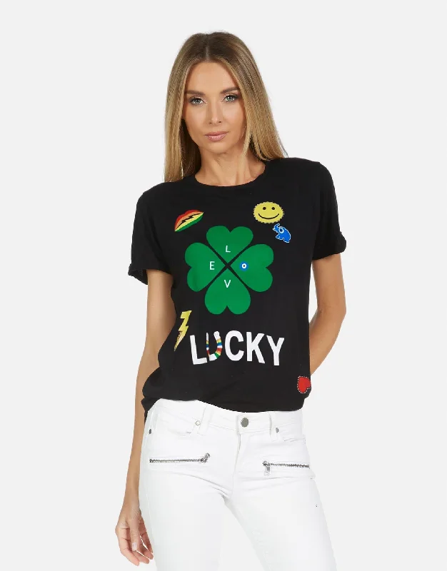 Women's Blouse with Square CollarEdda X Lucky Clover