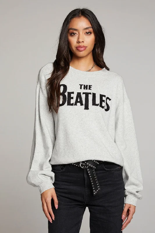 Women's V-Neck BlouseThe Beatles Classic Logo Pullover