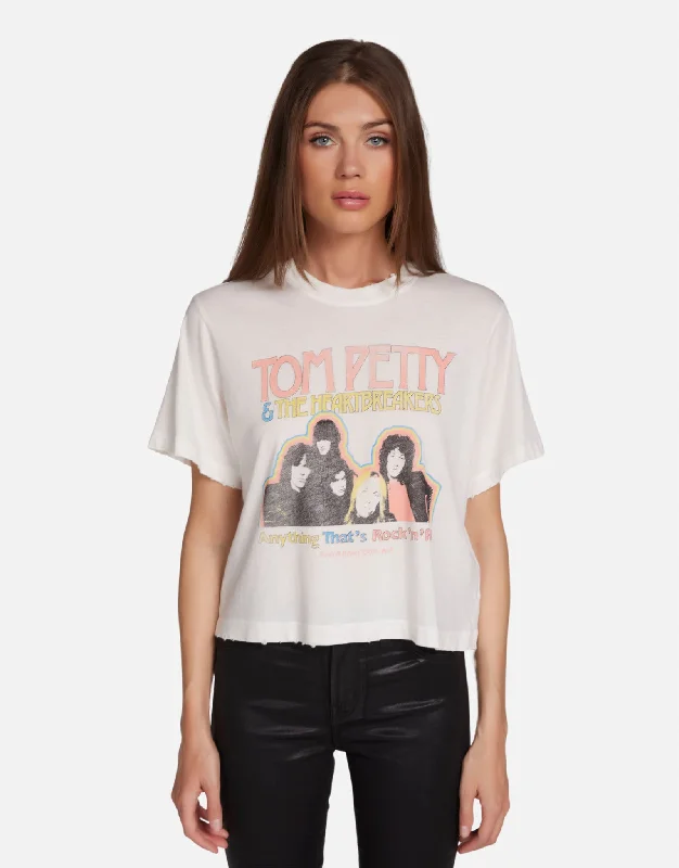 Women's Blouse with ShirringRue Tom Petty Rock N Roll