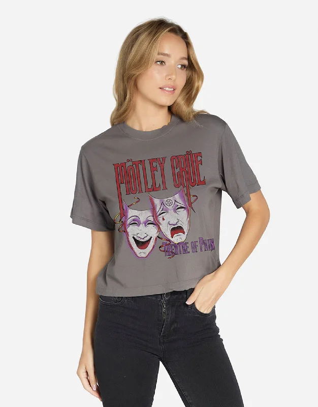 Women's Blouse with Collarless DesignRue Mötley Crüe Theater