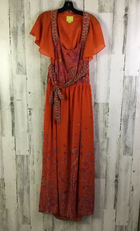 Women's High-Low DressesDress Casual Maxi By Maeve In Orange, Size: M