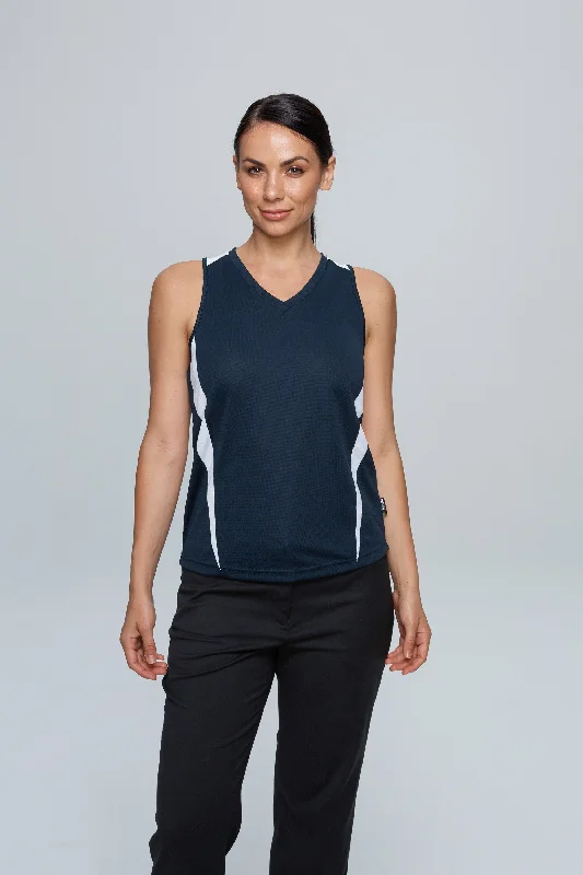 Women's Round-Neck BlouseEUREKA LADY SINGLETS - 2104