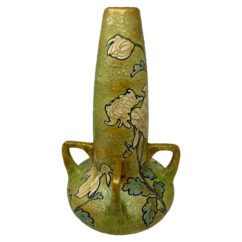 Women's Jumpsuits with Notched CollarAmphora Art Nouveau Vase with Four Handles