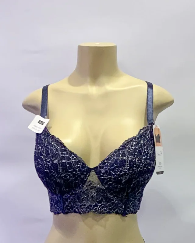 seamless bra with mesh lining for breathabilityStarlight Push Up Longline