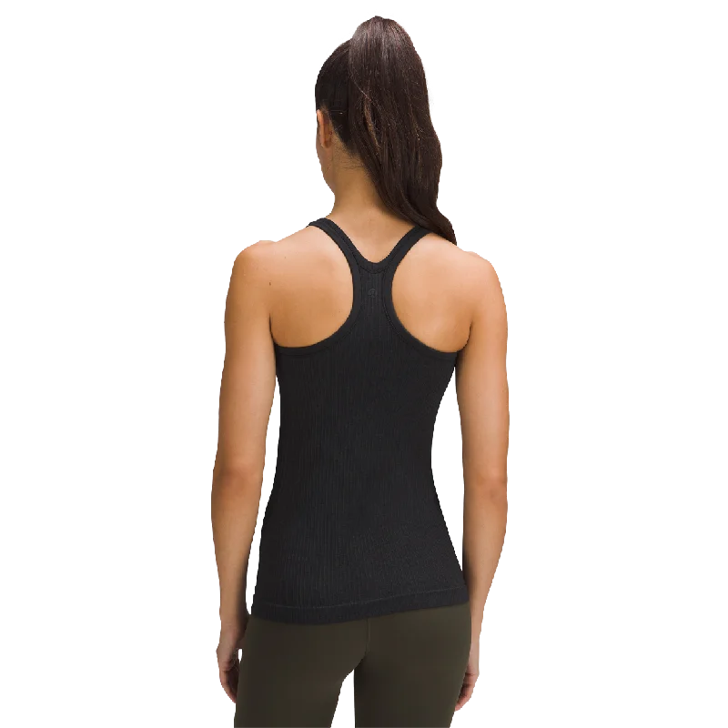 Women's Blouse with Mandarin CollarBAUER // lululemon EBB TO STREET TANK BLACK