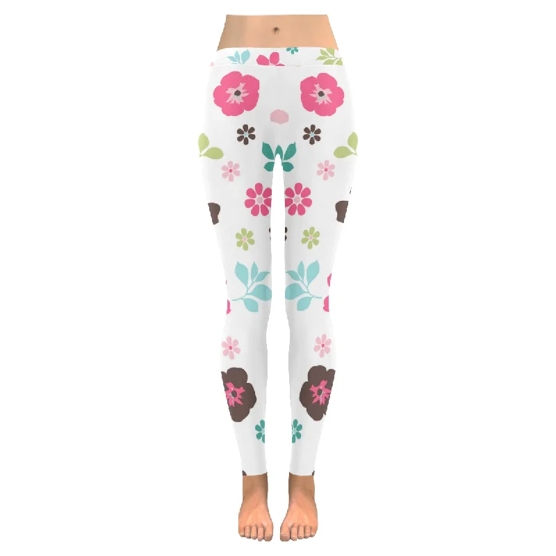 Zenzzle Tiny floral Women graphic Capri Yoga Leggings for ladies