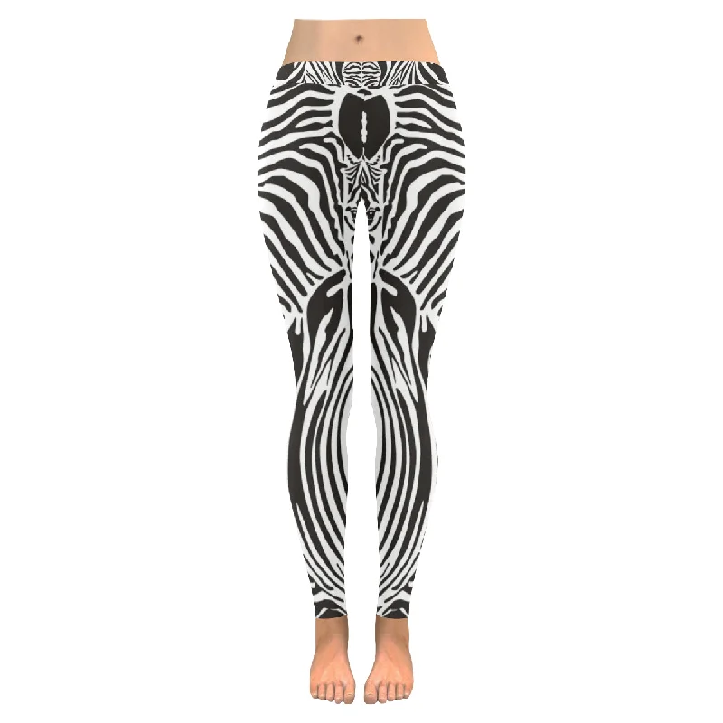 Zenzzle Zebra pattern Graphic Ladies Leggings for womens(XXS-5XL)