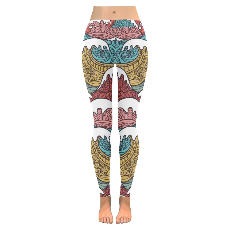 Zenzzle Sea pattern Laides capri Yoga Leggings for womens£¨XXS-5XL)