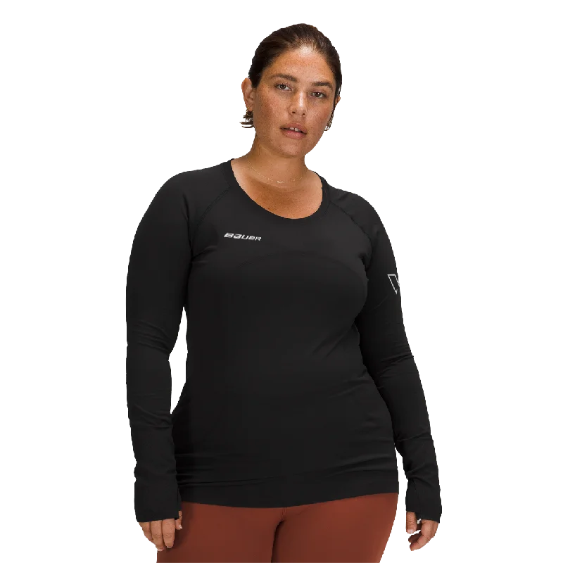 Women's Blouse with V-Shaped HemBAUER // lululemon Swiftly Tech Long Sleeve Tee