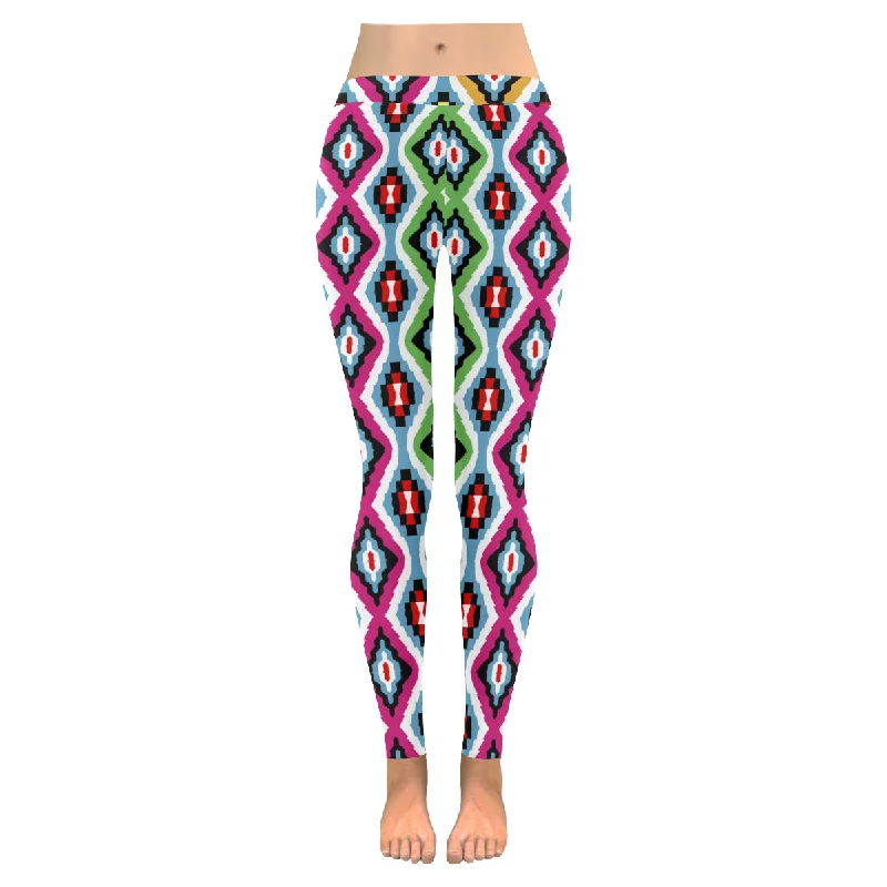 Zenzzle Colored ethnic texture Ladies graphic Yoga Leggings for women