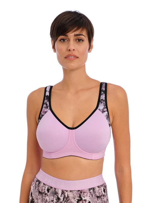 wireless lace bra with adjustable straps for versatilitySonic Uw Moulded Spacer Sports Bra-38