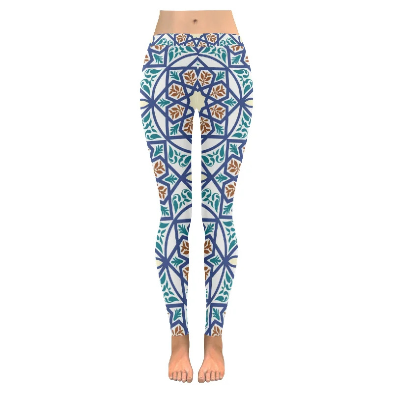 Zenzzle Vintage arabic ethnic style print Low Rise yoga Leggings for women