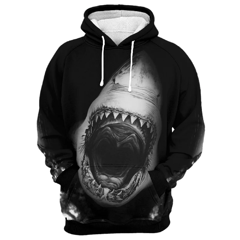 Women's Hooded Sweatshirts with ButtonsDeep Sea Terror Hoodie