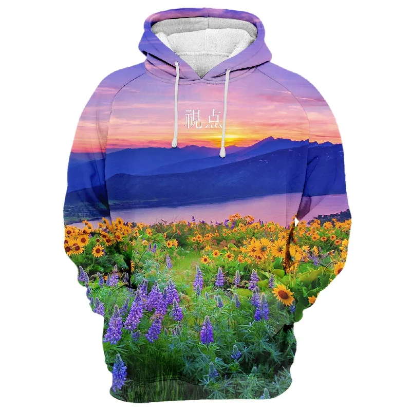 Women's Hooded Sweatshirts with Brocade LiningViews Hoodie