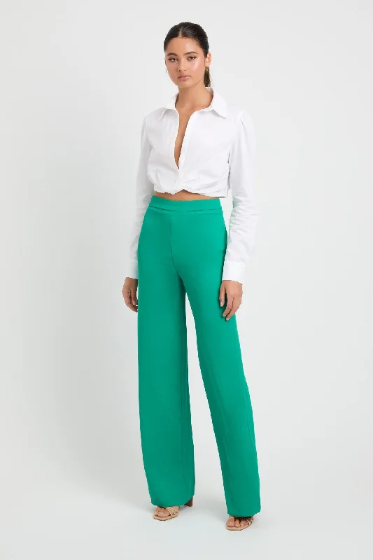 Women's Jodhpurs with High CollarOyster Welt Pant