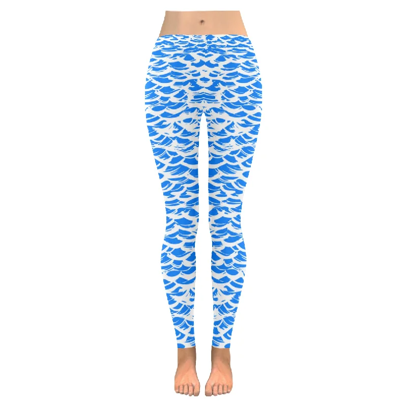 Zenzzle Nautical pattern print Low Rise Ladies yoga running Leggings