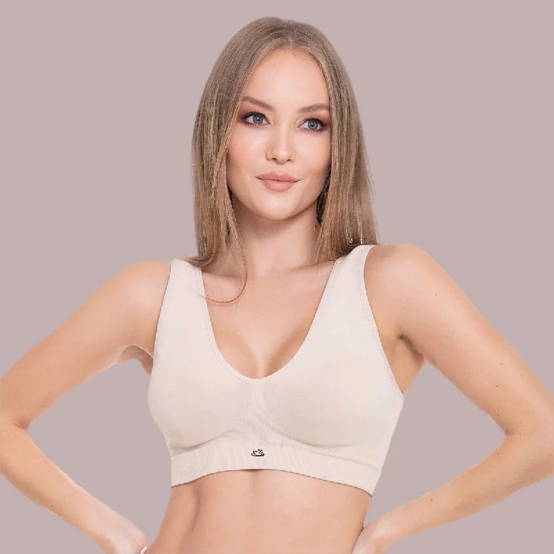 t-shirt bra for small breastsTOP DOBLE SIN COSTURAS CON COPAS