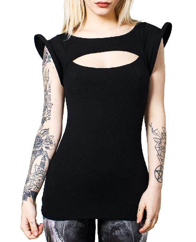 Women's Blouse with V-Shaped HemPRIMA VEST