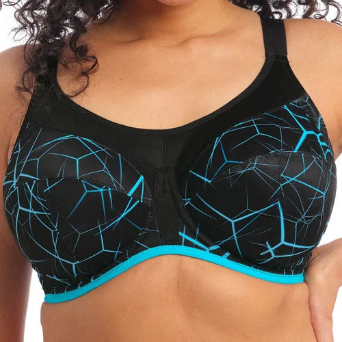 sleep bra for comfortElomi Energise UW Sports Bra - Blue Lightning