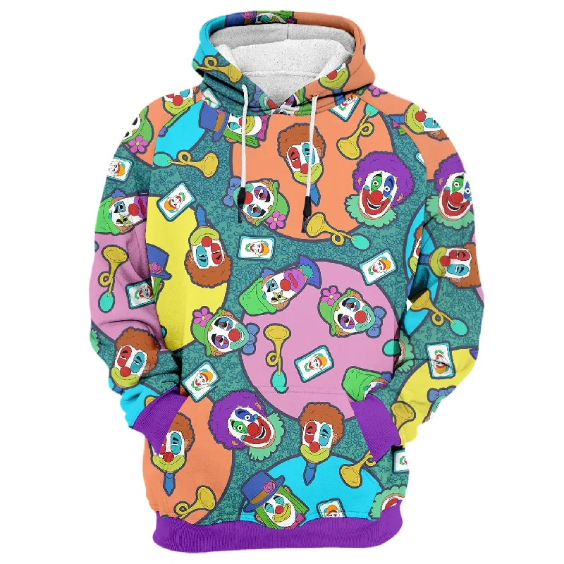 Women's Hooded PulloversClowns Hoodie