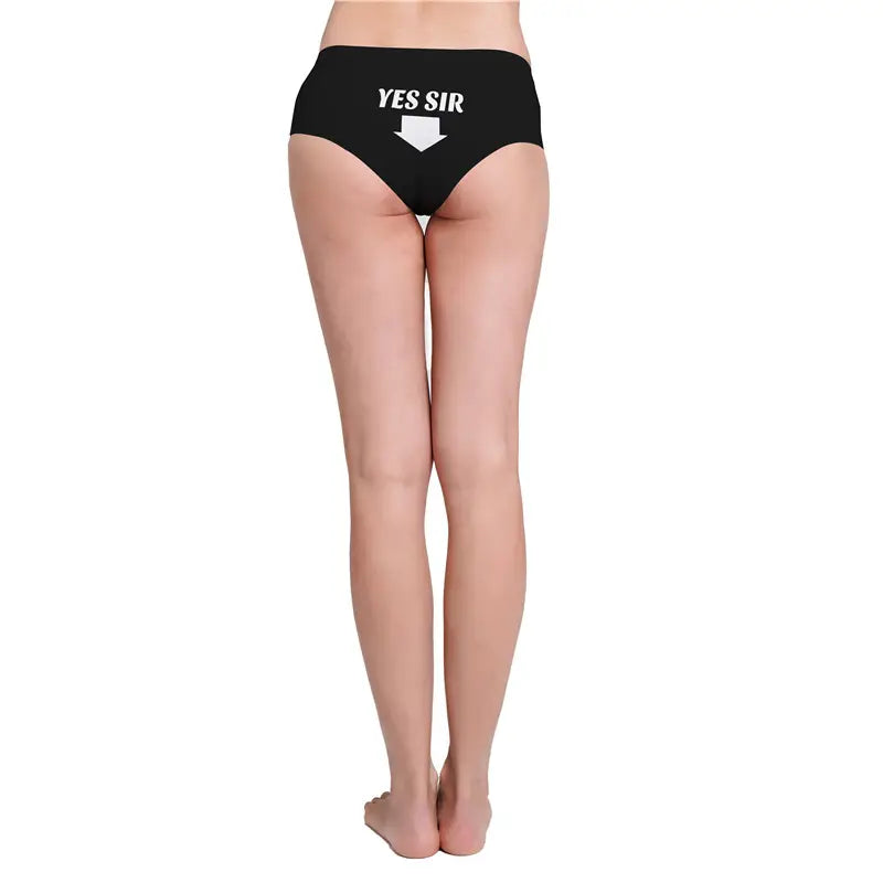 eco-friendly bamboo fiber briefs for sensitive skinFlirty Panties (Yes Sir)