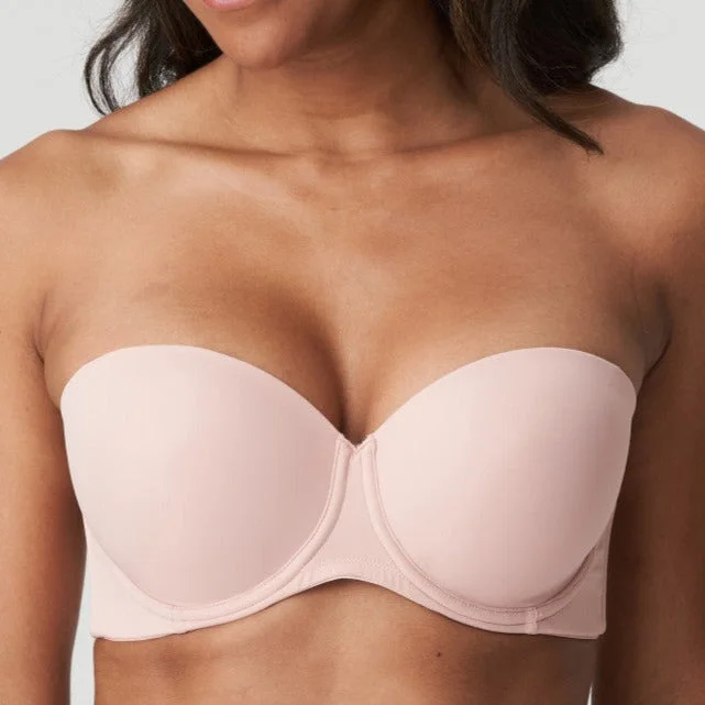 wireless bra with ruched sides for slimmingPrima Donna Figuras Strapless