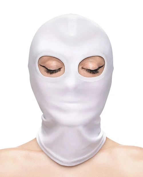 padded plunge braFetish & Fashion Eyes Hood - White