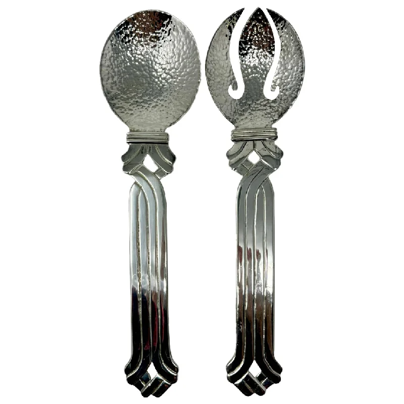 Women's Jumpsuits with HoodPostmodern Los Castillo Mexican Silver Salad Server Set