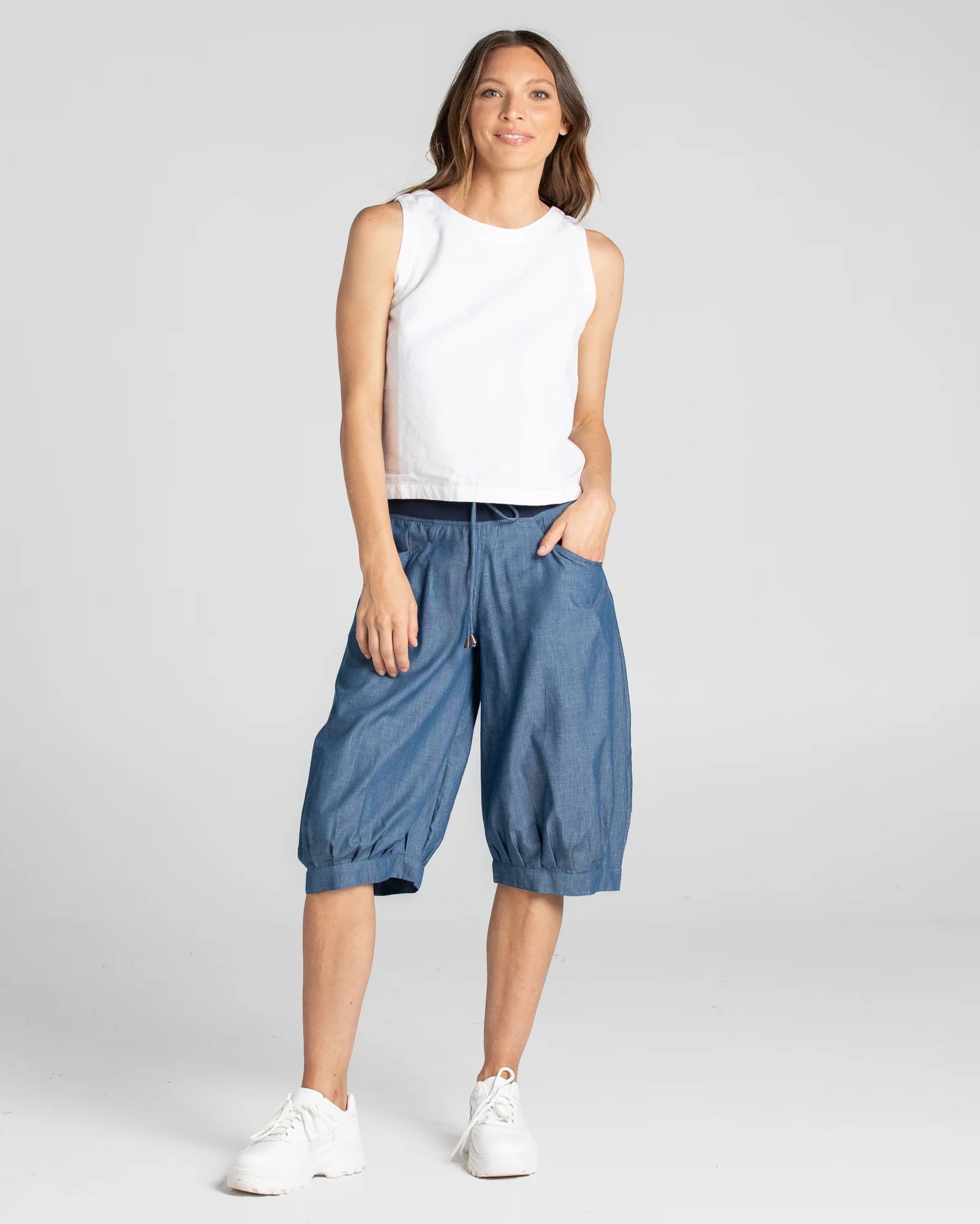 Women's Stylish ShortsJada Short - Chambray