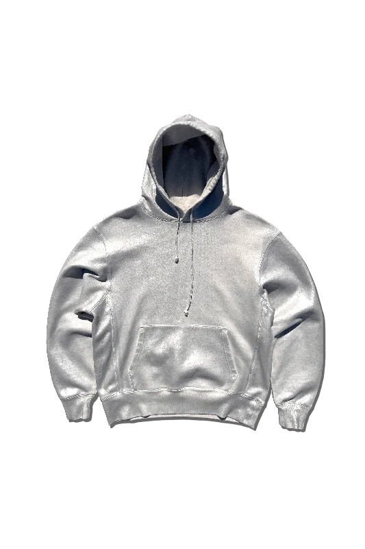 Women's Hooded Sweatshirts with ThumbholesExclusive Varsity Hoodie - White Ice