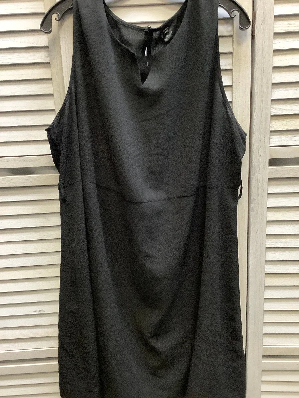 Women's Round-Neck DressesBlack Dress Casual Short Shein, Size 4x