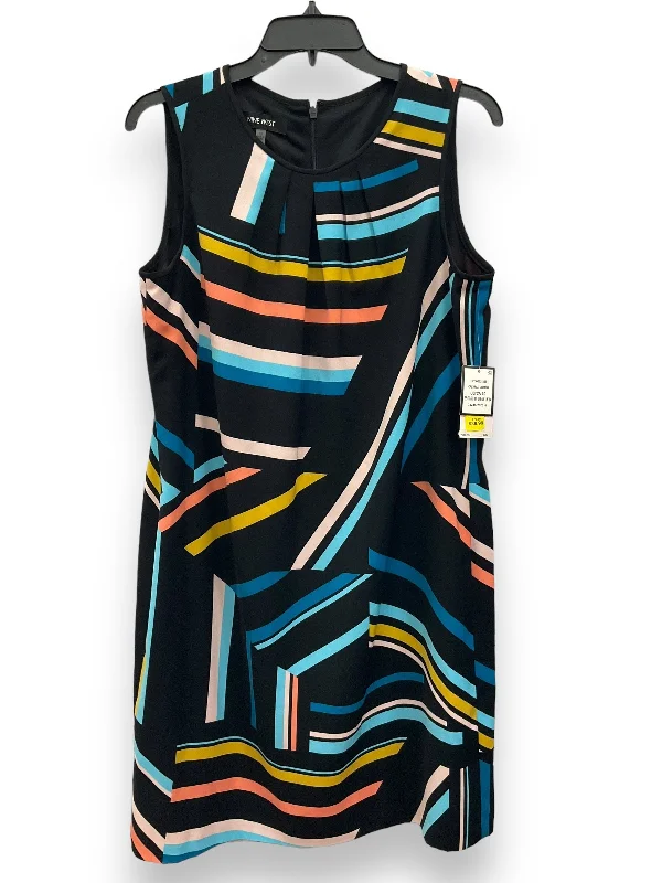 Women's U-Back DressesMulti-colored Dress Casual Short Nine West, Size M