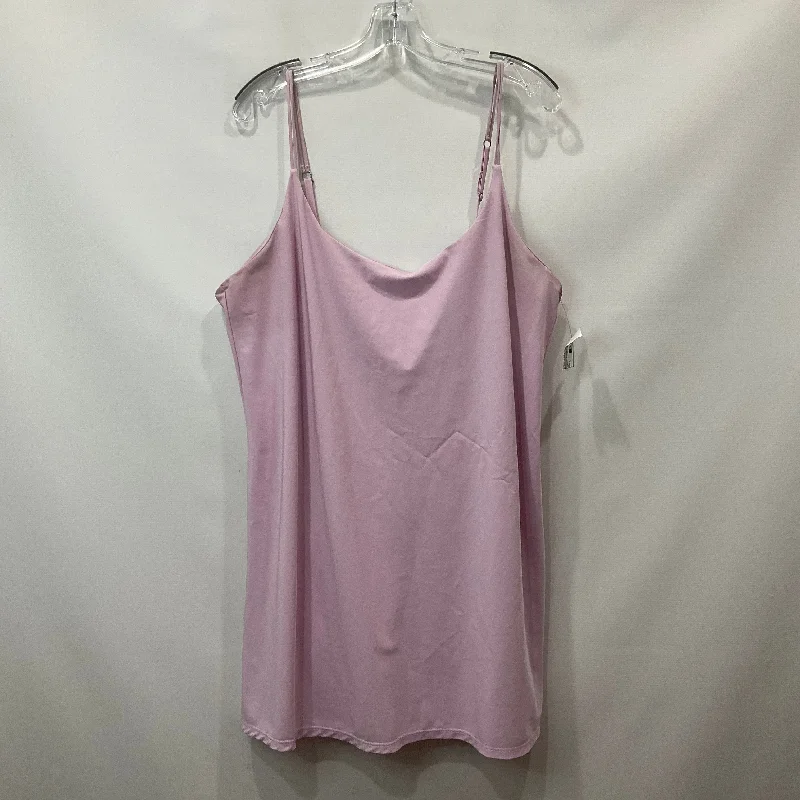 Women's Collarless DressesPurple Athletic Dress Abercrombie And Fitch, Size Xl