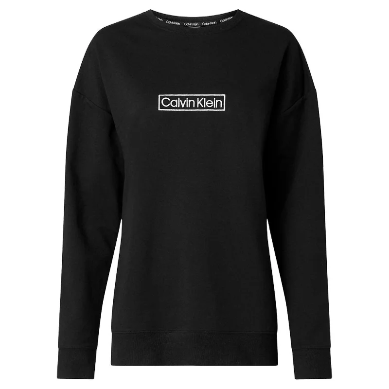 women's pajamas for all-season comfortCalvin Klein Women's Black Sweatshirt