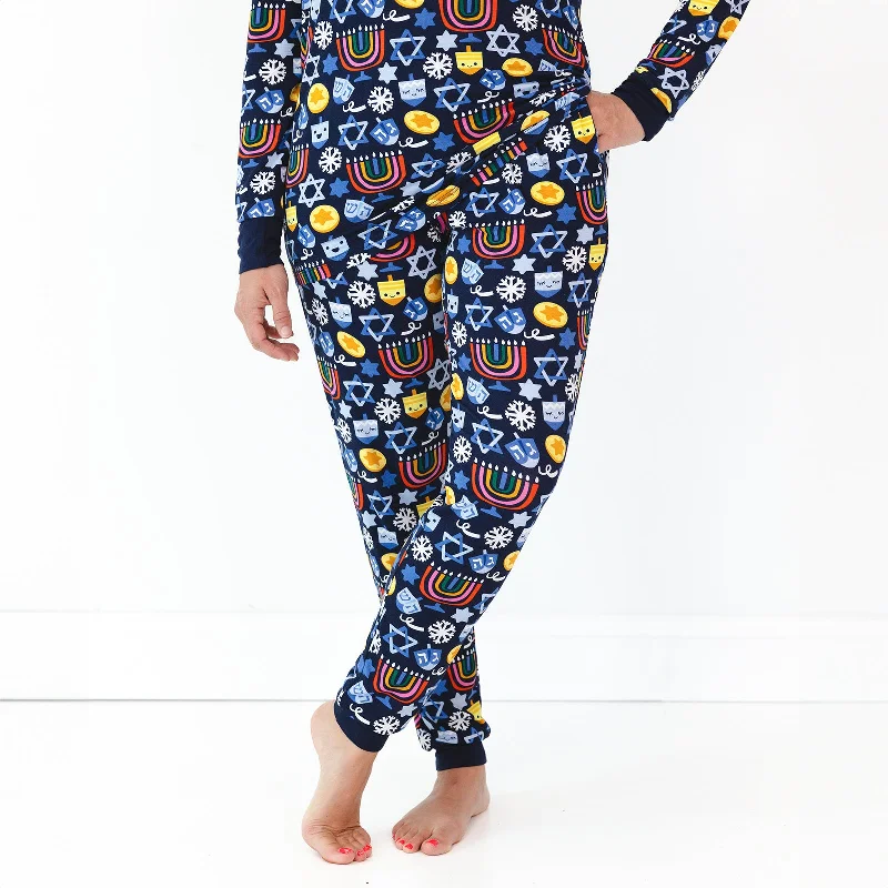 women's pajamas for gift-givingPlayful Dreidels Women's Pajama Pants