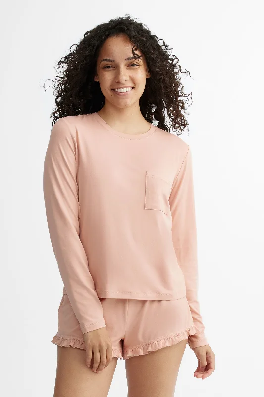 women's pajamas with a sophisticated, modern twistPyjama 2-pièces en Moss - Femme